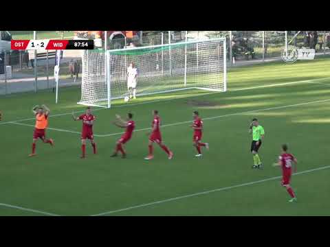 Sokół Ostróda - Widzew Łódź 1:3 - Bramka Daniela Świderskiego