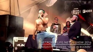 MADEINTYO Previews New &quot;MADEINBOOMIN w/ Metro Boomin&quot; Track at #SXSW2016