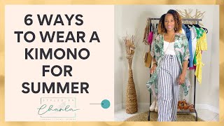 6 Ways to Style a Kimono This Summer