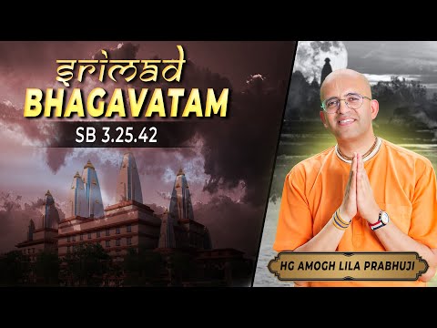 HG Amogh Lila Prabhu || SB 3.25.42 || ISKCON Dwarka LIVE || 19th August 2023