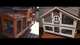 Guinea Pig Hutch Tour - Inside and Out