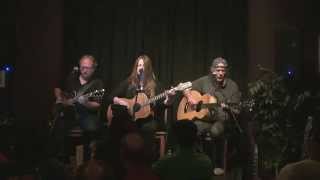 Mary McGuire, Ken Mitchell & Gary Rasmussen at the Lone Oak Vineyard - 