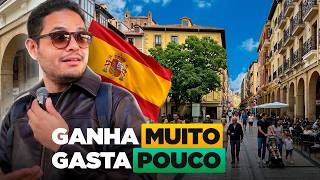 Descobri uma Cidade na Espanha que VOCÊ Ganha Muito e Gasta Pouco - Logroño
