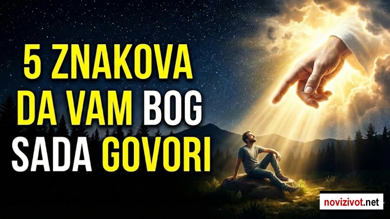 5 znakova da vam Bog sada govori