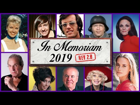 In Memoriam 2019: Famous Faces We Lost in 2019 (rev2.0)