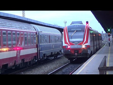Trafic Feroviar la Oradea/Rail Traffic at Oradea (31.March.2022.)