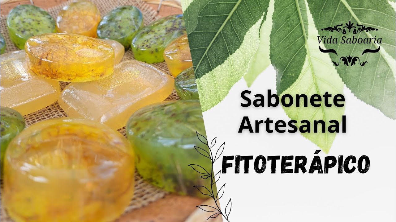 Sabonete artesanal fitoterápico