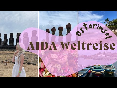 AIDA Weltreise 2023/24 - Die OSTERINSELN und Pitcairn 😍🗿 - VLOG 011