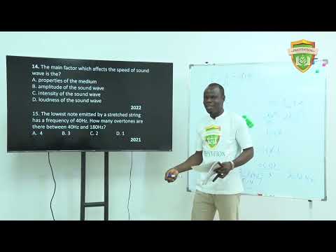 Physics: 2023 JAMB/ UTME Tutorials (Episode 4 of 7) Teaches how to answer past and new questions