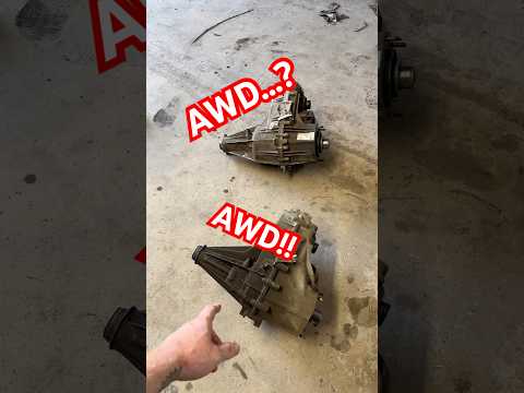 AWD transfer case differences! (Your 4x4 truck is not awd) #shorts #awd #trending #gm #truck #diy
