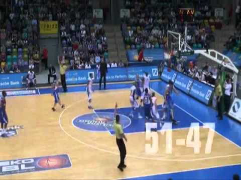 BEKO BBL Playoffs 2011 Frankfurt vs. Göttingen Spiel 1