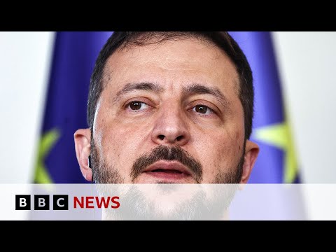 Video | Zelensky presents 'victory plan' to Ukrainian parliament | BBC News