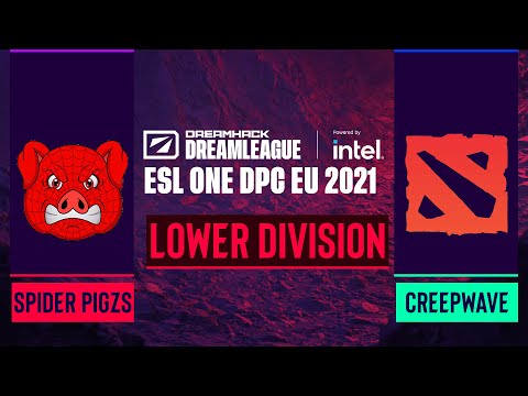 Dota2 - Spider Pigzs vs. Creepwave - Game 1 - DreamLeague Season 14 DPC EU - Lower Division