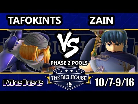 TBH6 SSBM - MIOM | Tafokint (Sheik) Vs. SSI | Zain (Marth) - Smash Melee Pools