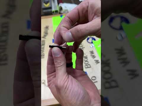 Used 3M adhesive to attach acrylic letters to a sign—quick, easy, and secure with the laser cutter!