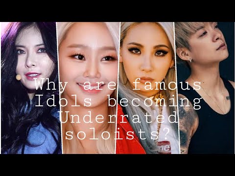 My Opinion On Why Kpop Female Soloists Are More Underrated Than The Groups They Debuted In.
