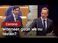 In deze crisis! 2 weken geleden beloofd; nog steeds niet gedaan!