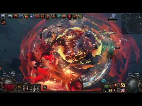 Path of Exile, RF MF, mageblood drop.