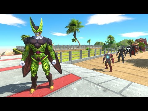 PERFECT CELL OASIS DEATH RUN - Animal Revolt Battle Simulator