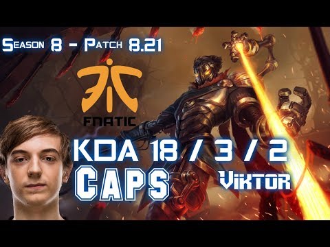 FNC Caps VIKTOR vs KARTHUS Top - Patch 8.21 KR Ranked