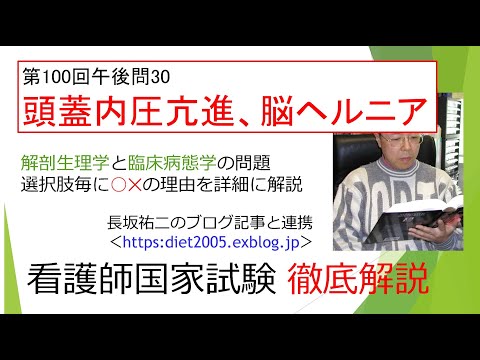看護学科 頭蓋内圧亢進・脳ヘルニア100PM-30
