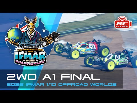 2WD A1 Final | 2025 IFMAR 1/10 Offroad Worlds Championships (Sydney, Australia)