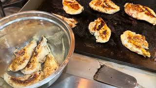 Saving time cooking for teenage grandchildren. Chicken Alfredo starts like this!