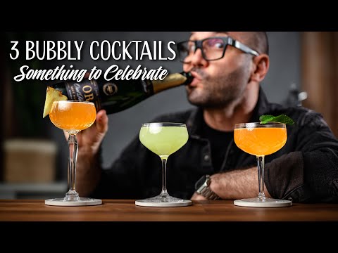 3 bubbly cocktails & 1 Big Reveal
