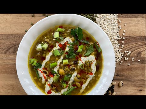 Mashawa Afghan Vegetarian Barley Soup Recipe