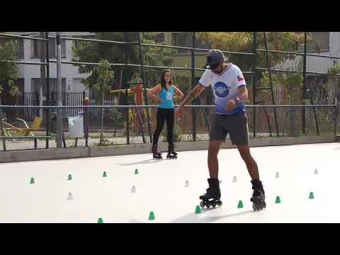 Battle amistoso Efka on Tour💜Freestyle Slalom