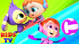 Exercise Song | The Supremes Cartoons | Kindergarten Nursery Rhymes For Children - Kids TV