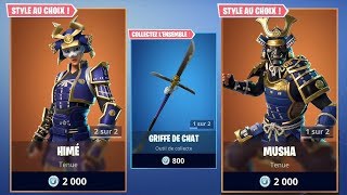 Hime Musha Skins Free Video Search Site Findclip - fortnite nouveaux skins musha hime boutique fortnite 24 aout 2018