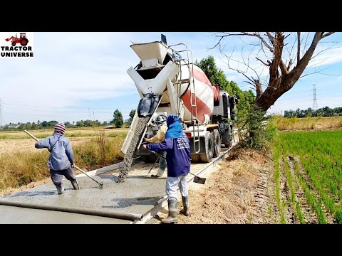 EP 57 Ready Mix Cement Concrete Mixer Truck Pouring Concrete Concrete Mixer Truck Cement Truck Ready
