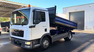 Camião basculante MAN TGL 12.180 SKLÁPAČ TROJSTRANNÝ VYKLÁPAČ KIPPER | Imagem 4 - Autoline