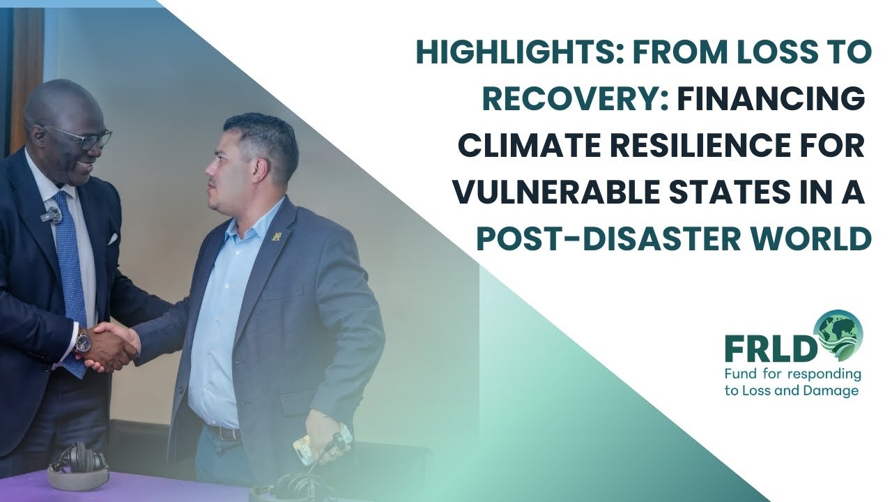 From Loss to Recovery: Financing Climate Resilience for Vulnerable States in a Post-Disaster World