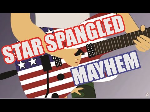 Star Spangled Banner Mayhem Rock Guitar Solo Anima