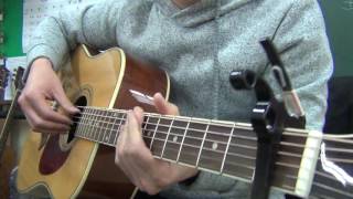 [기타팝]블랙핑크 휘파람 기타 acoustic guitar ver (BlackPink Whistle) cover tutorial