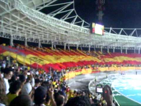 "Deportivo Pereira Vs America de Cali 31 Agosto, Salida Lobo Sur Pereira" Barra: Lobo Sur • Club: Pereira • País: Colombia