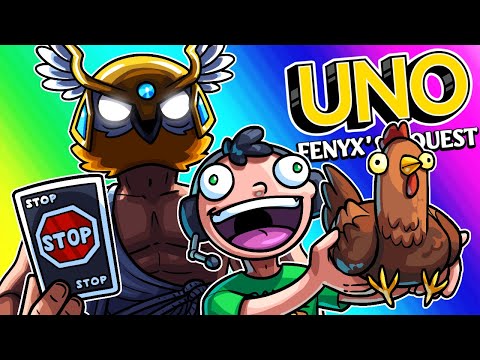 Uno Funny Moments - Nogla's Pulling His (CHICKEN) Out!