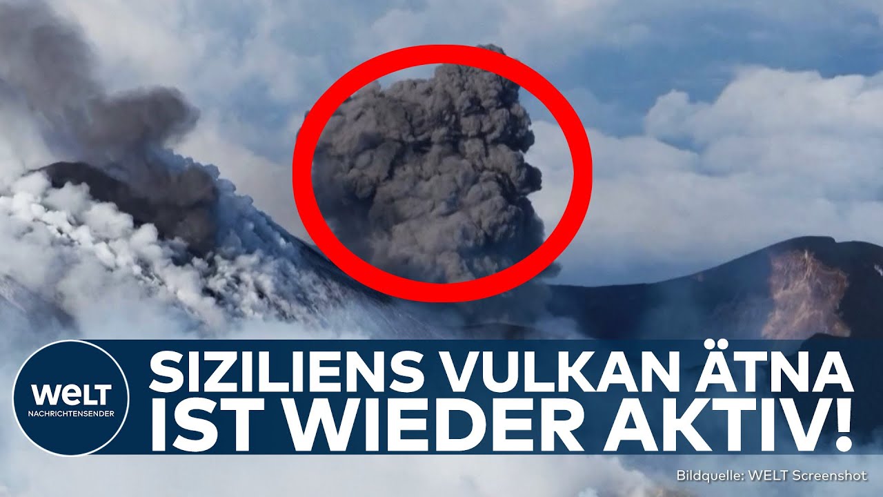 ÄTNA AUF SIZILIEN: Gewaltige Explosionen, Lava und Asche – Warnstufe erneut angehoben!