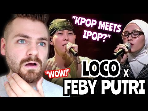 BRITISH Guy Reacts to LOCO x FEBY PUTRI \No Where\ | LUCY Loco 라이브와이어 8화 | Mnet 250808 방송 | REACTION