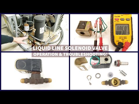 Liquid Line Solenoid Valve Operation & Troubleshooting!