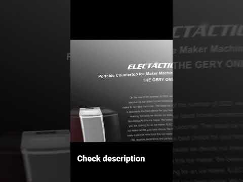 electric portable countertop ice maker machine #america  #foryou #fyp #amazon #onlineshopping