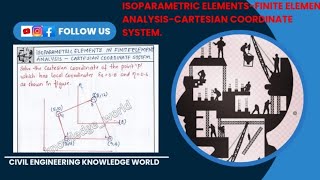 HOW TO SOLVE CARTESIAN COORDINATE SYSTEM PROBLEM IN FINITE ELEMENT ANALYSIS #civil#civilconcepts#fem