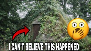 Abandoned Pyramid Mausoleum - DOOR WAS OPEN - WARNING!! Terrifying Finds