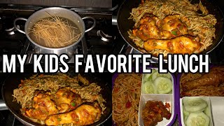 How to cook spaghetti jollof Recipe | School Lunch idea | Tastiest spaghetti sauce