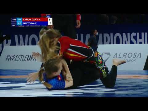 GOLD Women's GP No-Gi - 49 kg: M. FARRAY GARCI (ESP) v. V. DAVYDOVA (RUS)