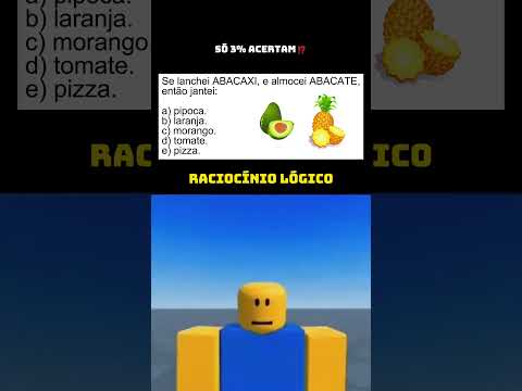 OBMEP raciocínio lógico nível 1 #qed #matemática #obmep