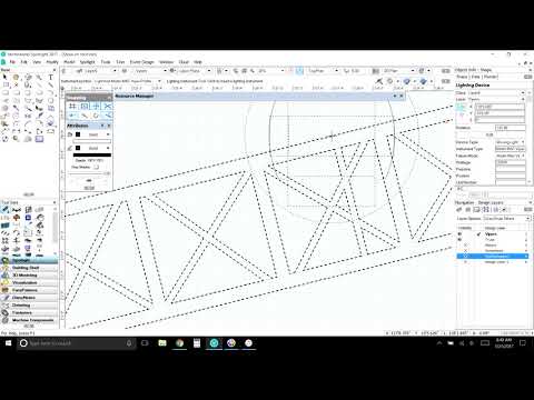 Vectorworks 3D CAD Stage Lighting Design