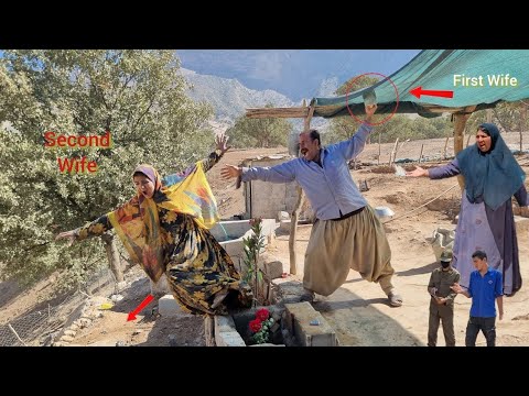 Husband's resistance: Husband's anger at the second wife's cruel treatment of the first wife.